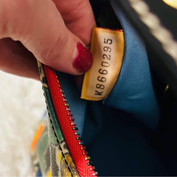 Dooney & Bourke Multicolor Heart Shoulder Bag - Picture 3 of 8